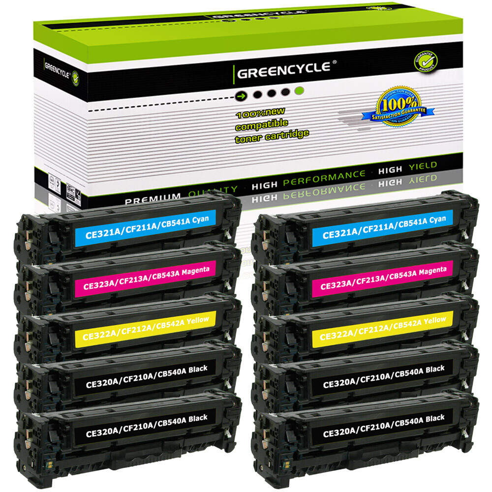 10PK CF210A 131A Toner Set for HP LaserJet Pro 200 Color M251n M251nw MFP M276nw