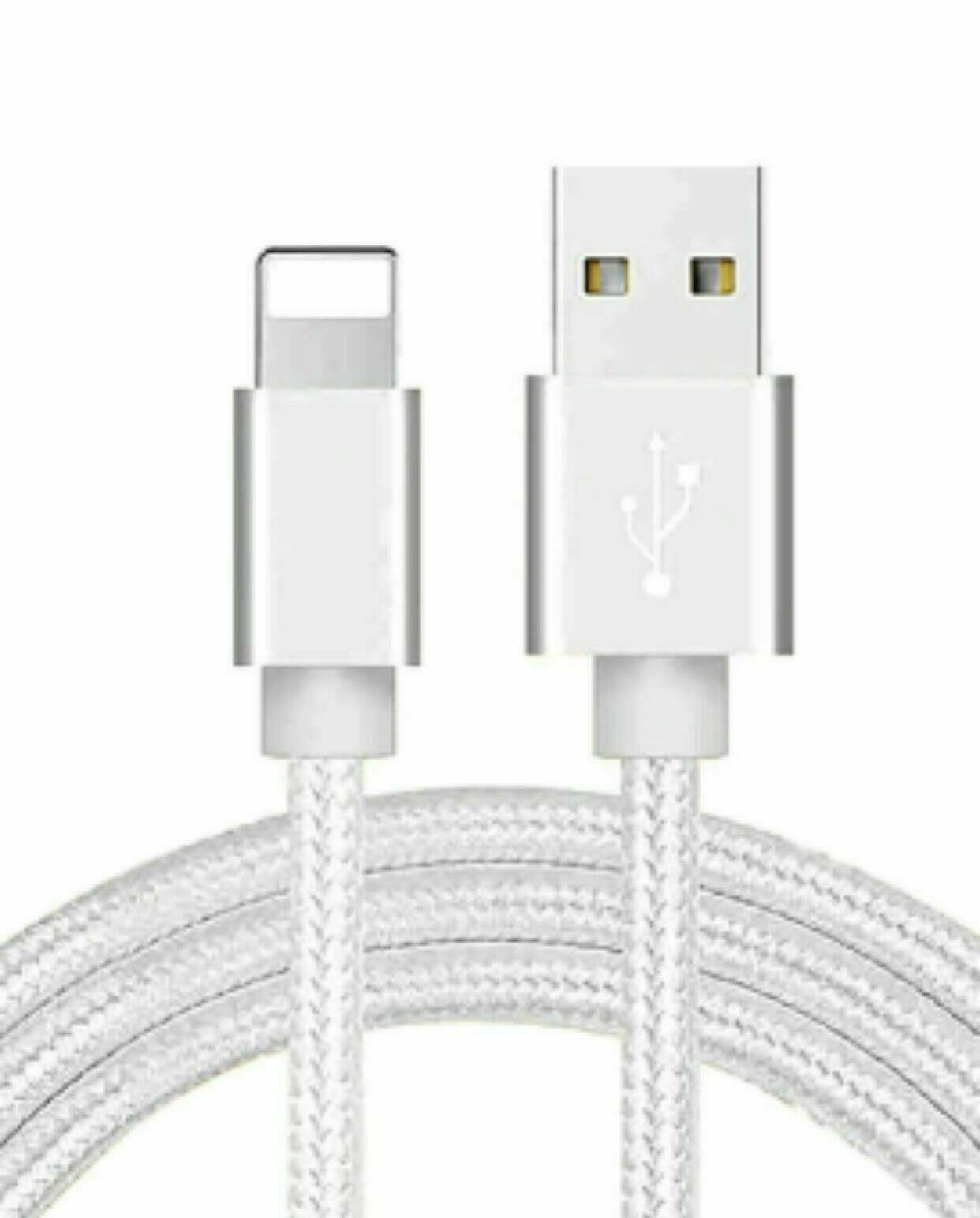 Heavy Duty 8 PIN Charging Cable Cord For iPhone 6 7 8 11 12 Plus XS XR Charger