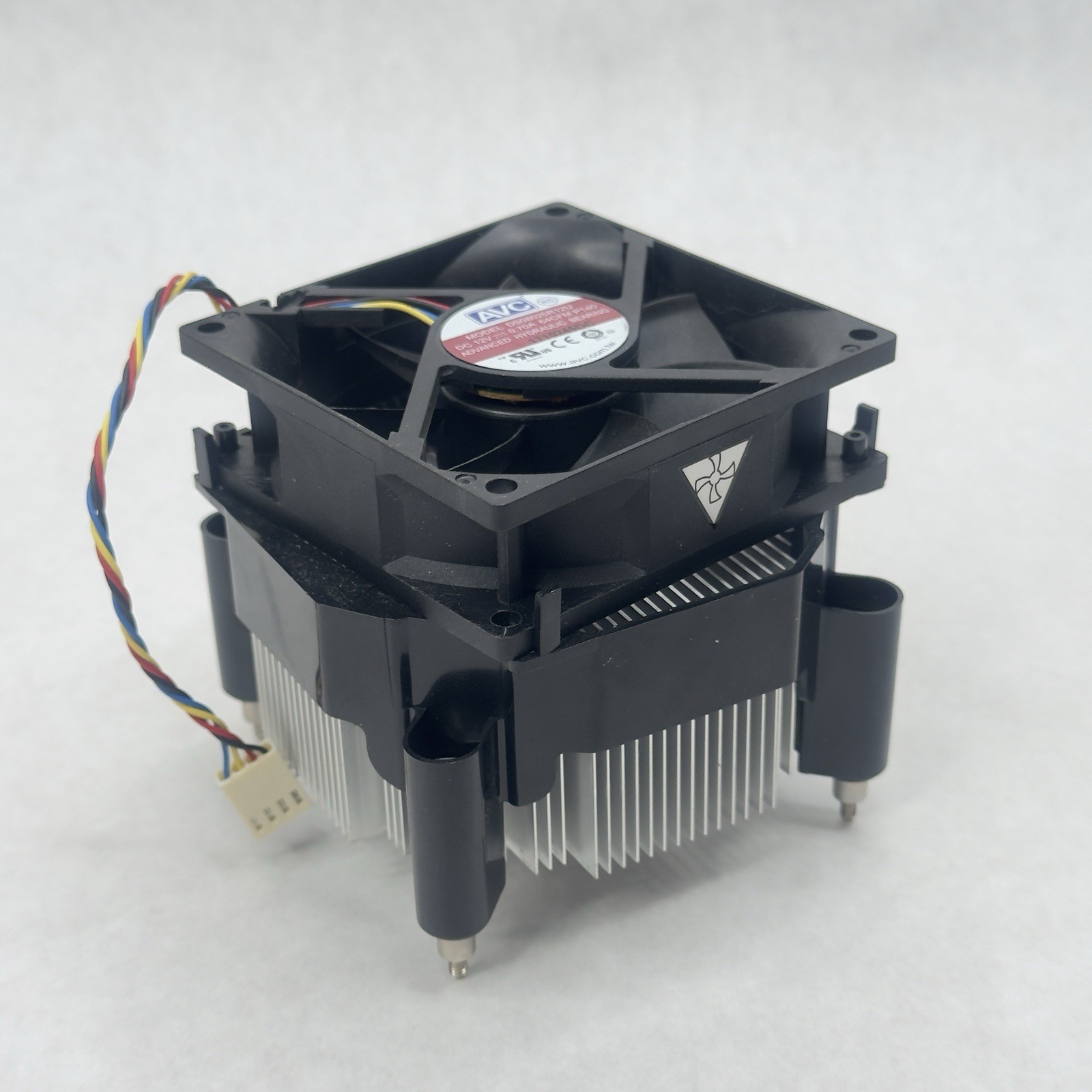AVC DS08025R12U 4-pin Cooling Fan w/ Heat Sync 64CM P140 12V 0.70A