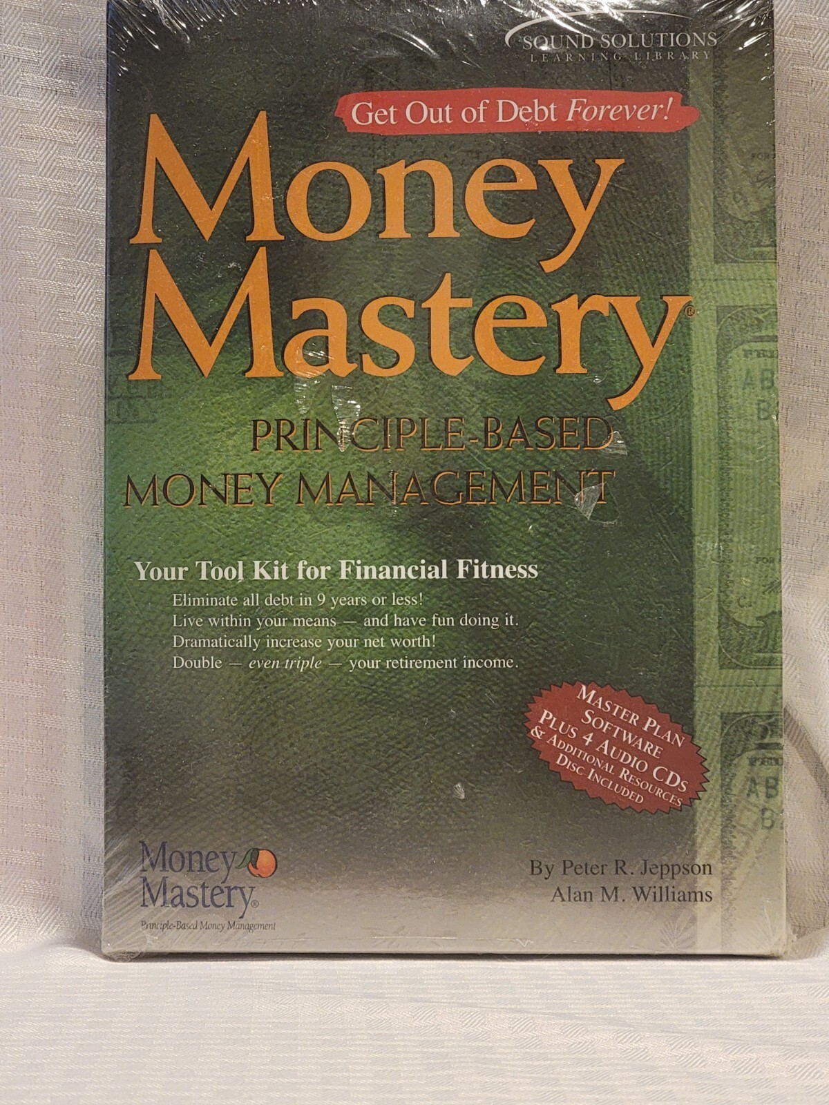 Money Mastery Money Management Software Audio CDs Out of Debt Financial Tool Kit