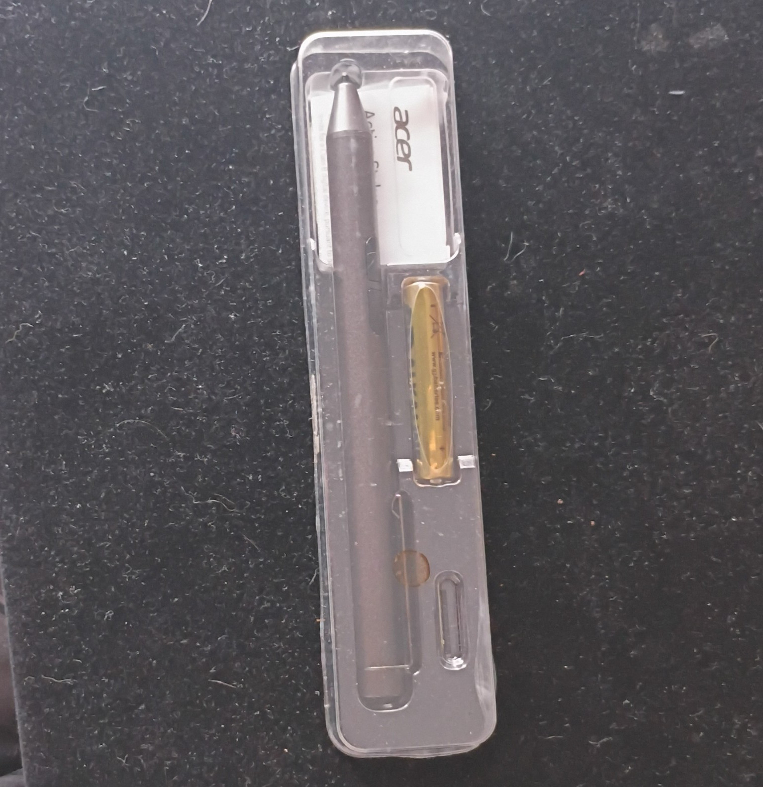 Acer Active Stylus Gray w/ Battery in Case for Acer - MPN 13539