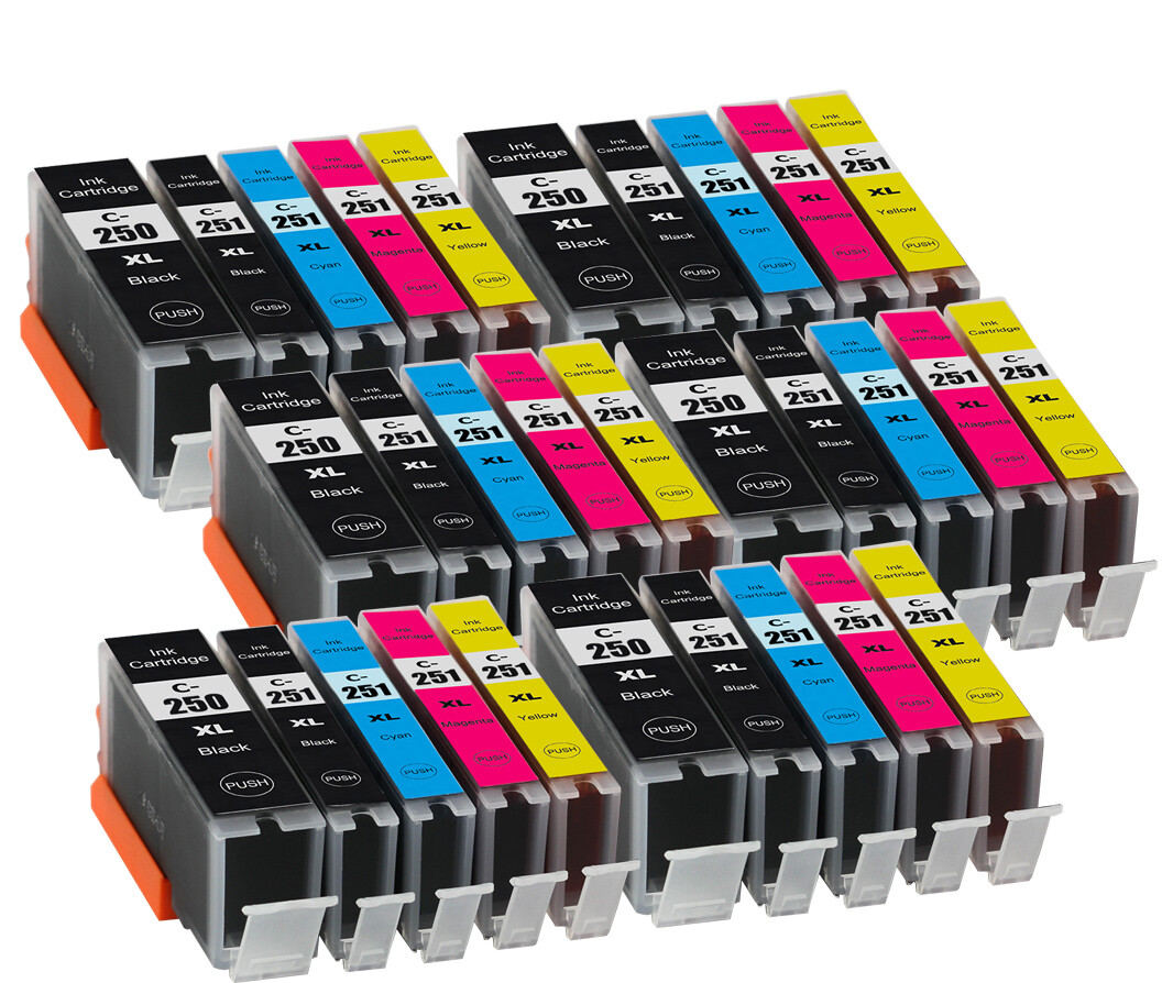 30 PK Custom Black Ink (See Description for Details)