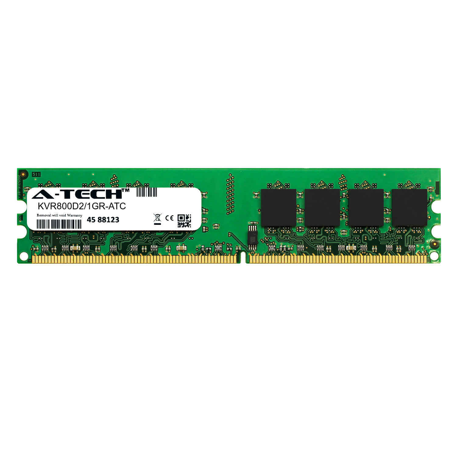1GB DDR2 PC2-6400 DIMM Replacement for Kingston KVR800D2/1GR Desktop Memory RAM