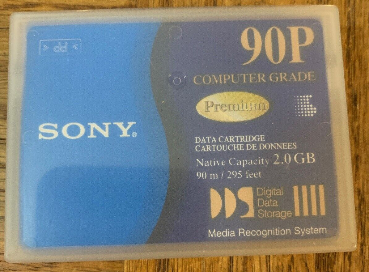 Sony 90P Computer Grade Data Cartridge-Brand New-SHIPS N 24 HOURS