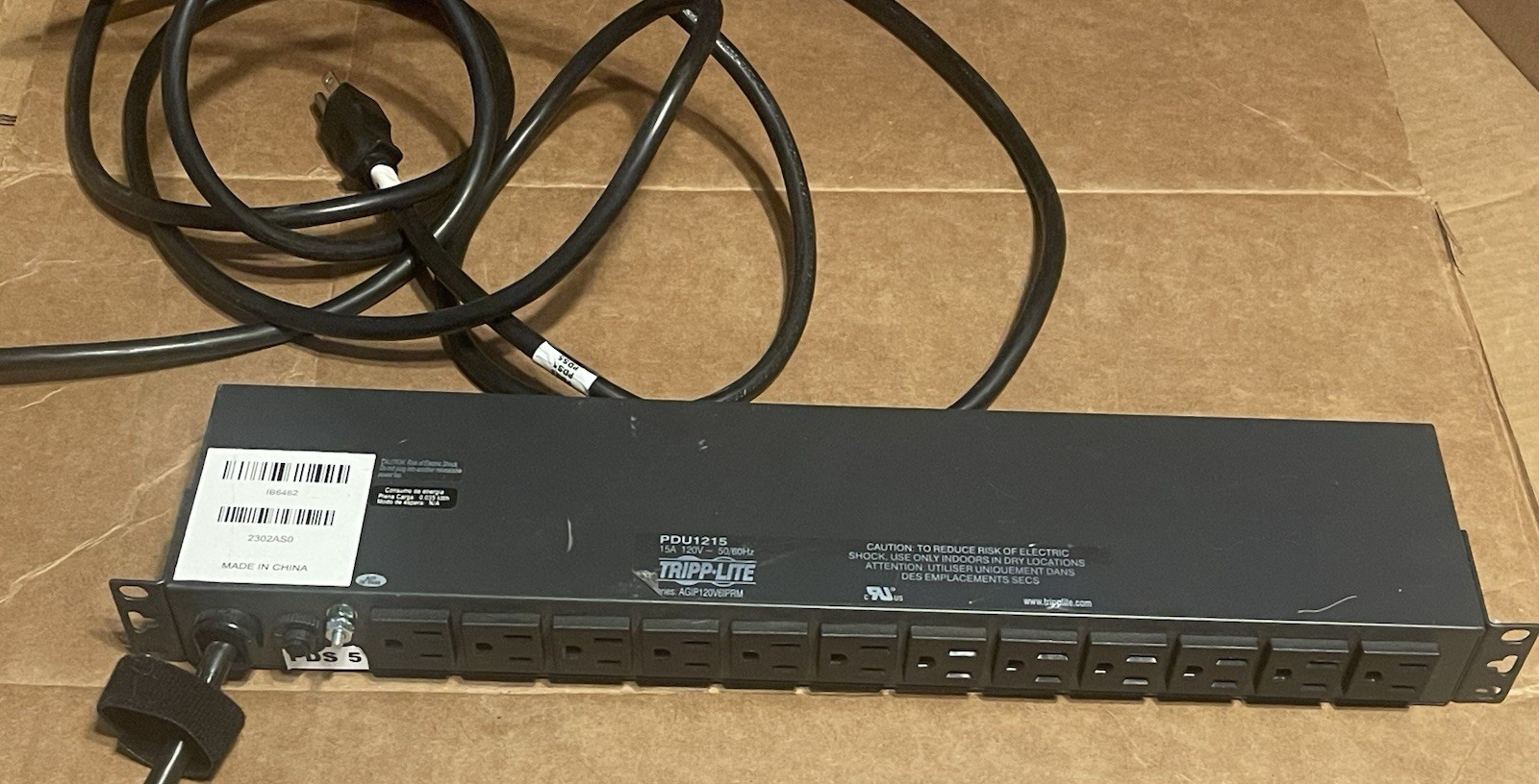Tripp Lite PDU 1215 15A 120V 13 Outlet Power Distribution Unit
