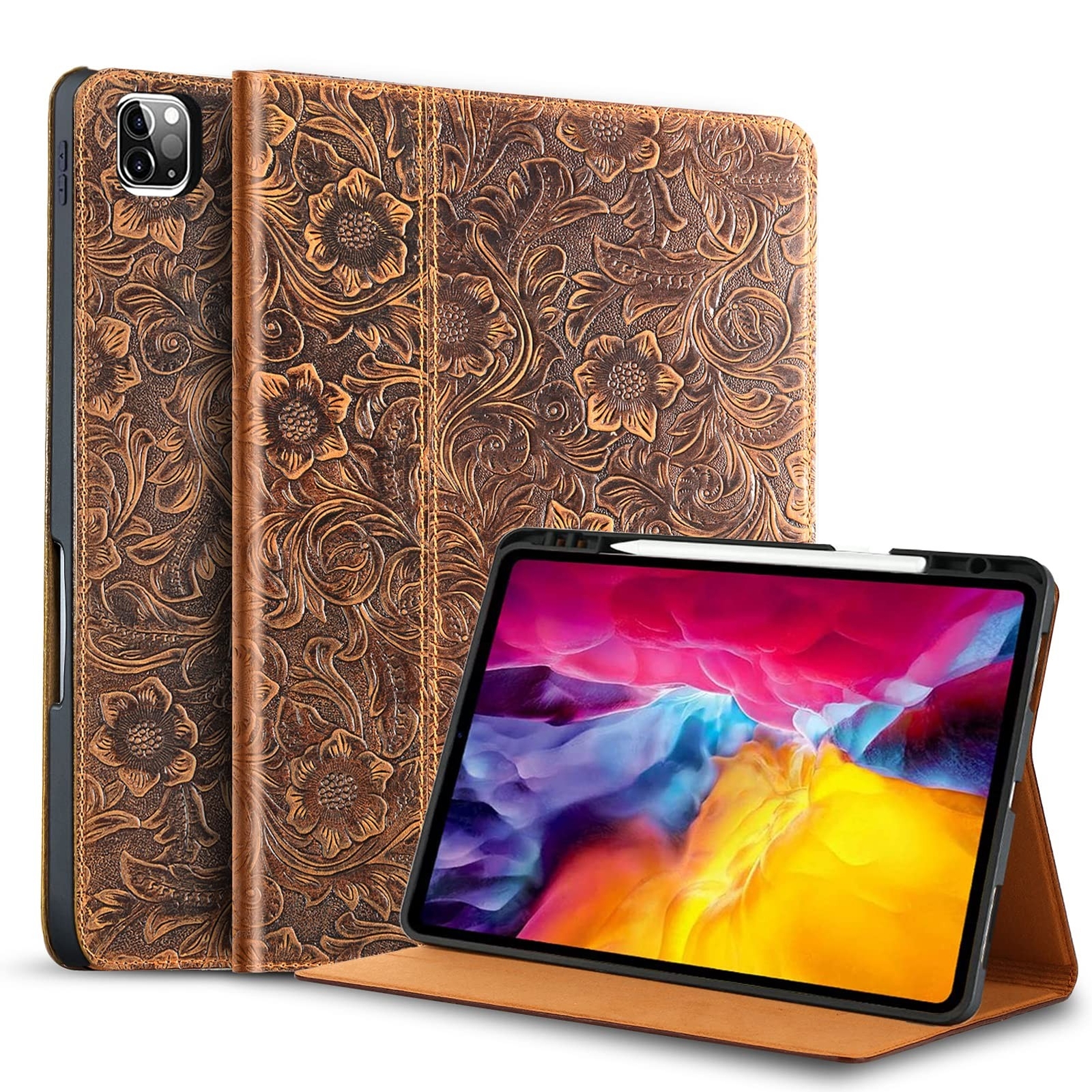 Gexmil Cover for Ipad Pro 12.9 in Case 2022/2021 inch (6th/5th Gen),Genuine L...