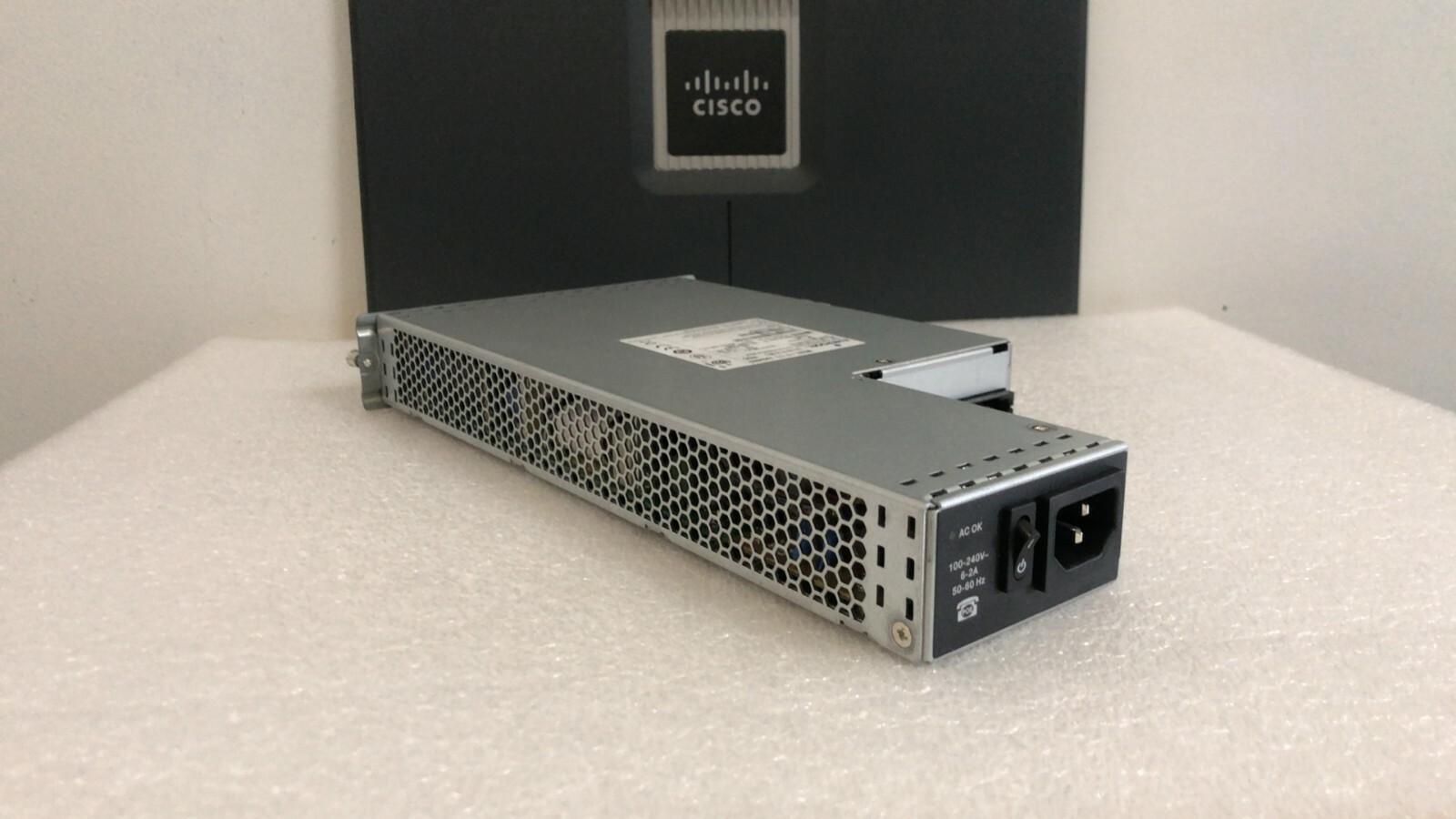 CISCO PWR-2911-POE Power Supply For 2911 Router AC-IP 390W 50/60Hz 3341-0236-03