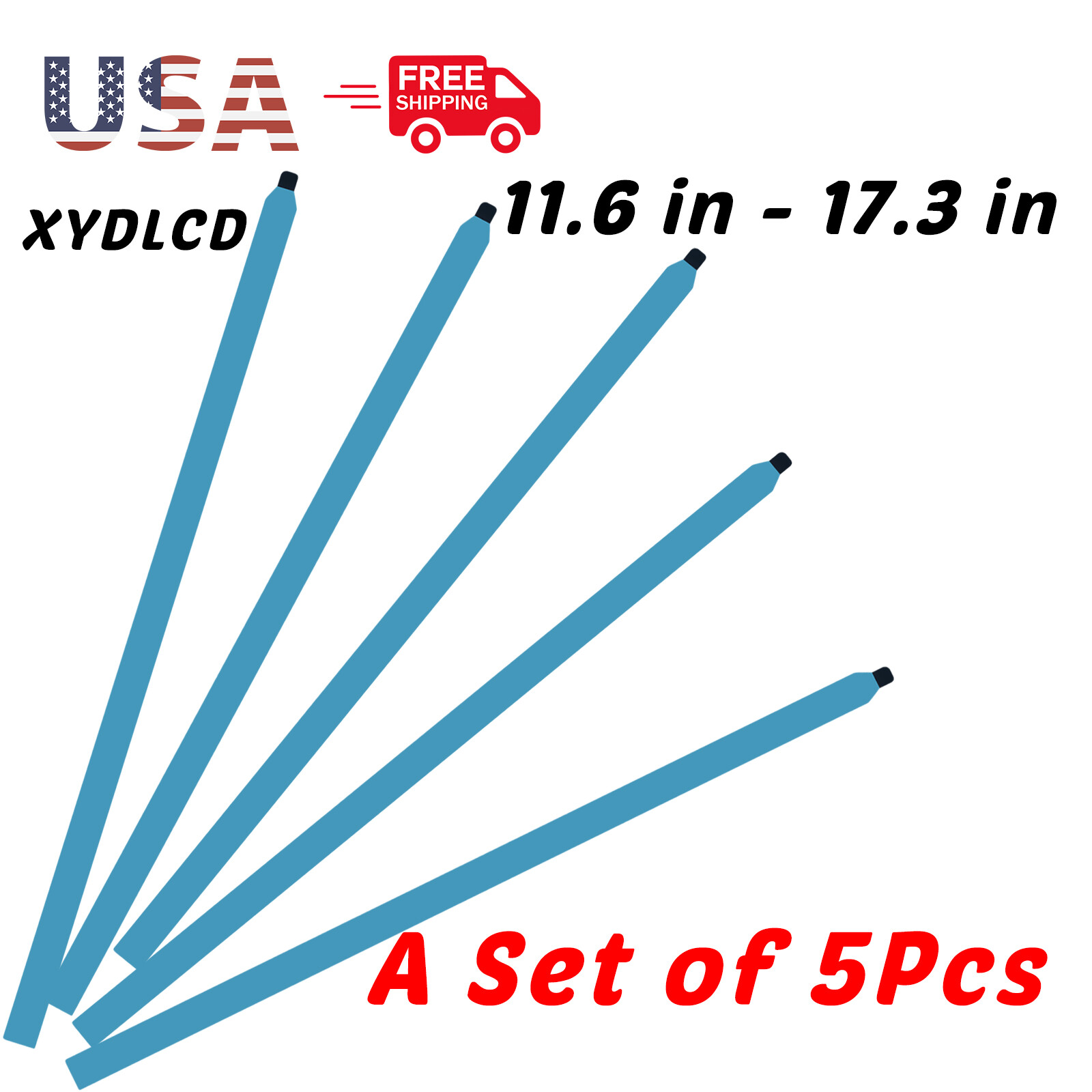for 11.6 13.3 15.6 in Laptop LCD Screen Pull Tabs Stretch Release Adhesive Strip