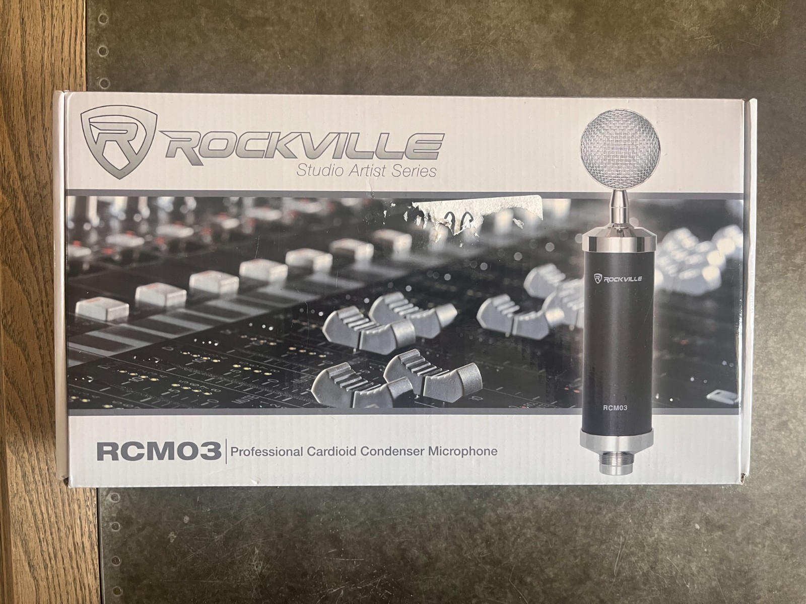 Rockville RCM03 Professional Cardioid Condenser Microphone