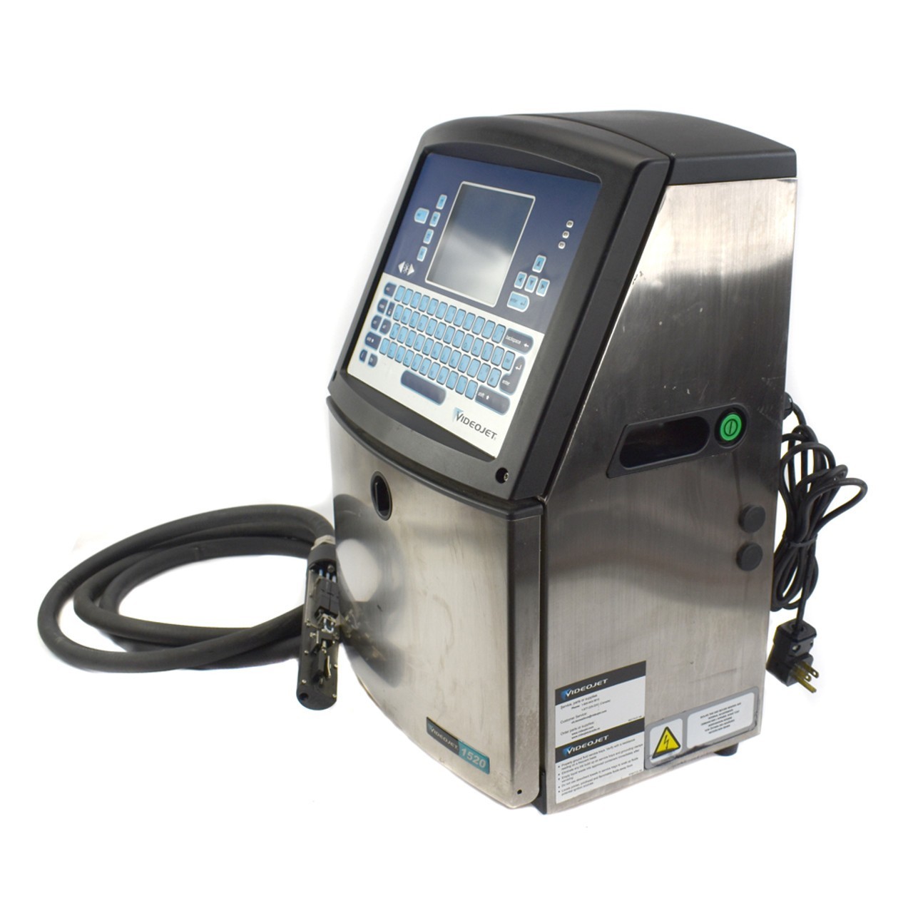 VideoJet 1520 continuous inkjet (CIJ) printer - parts and supplies