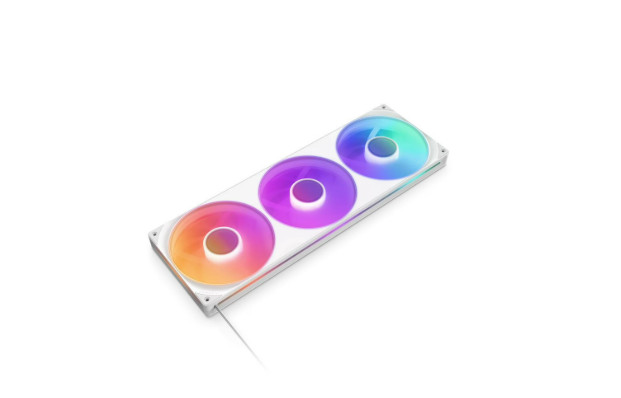 NZXT F420 RGB Core 420 mm Single-Frame RGB Fan Unit - 1 Pack (rf-u42hf-w1)