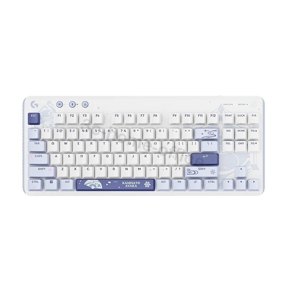 Logitech x Genshin Impact Kamisato Ayaka G517 Mechanical Gaming Keyboard
