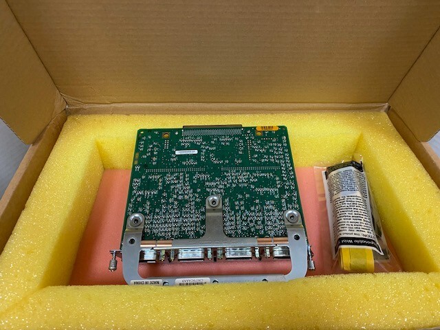 Cisco NM-4A/S 4-Port and 8-Port  Network Module--New Open Box
