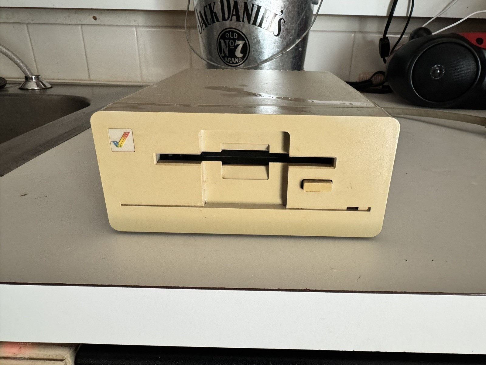 Commodore Amiga 1010 External 3.5” Floppy Disk Drive A500 A1000 A2000 UNTESTED