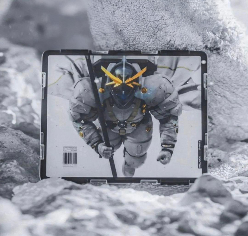 WALLHACK x Kojima Productions SP-005 KJP Ludens-10 Glass Mouse Pad japan new