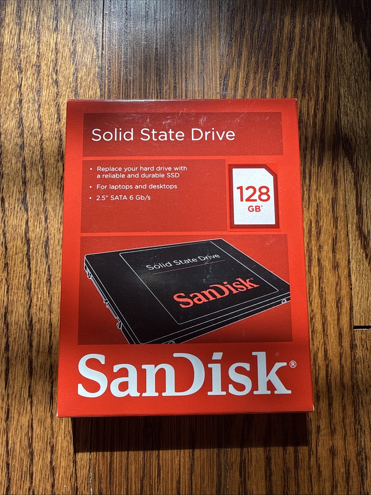 SanDisk 128GB Internal 2.5" SATA SSD (SDSSDP-128G-G25) [NEW]