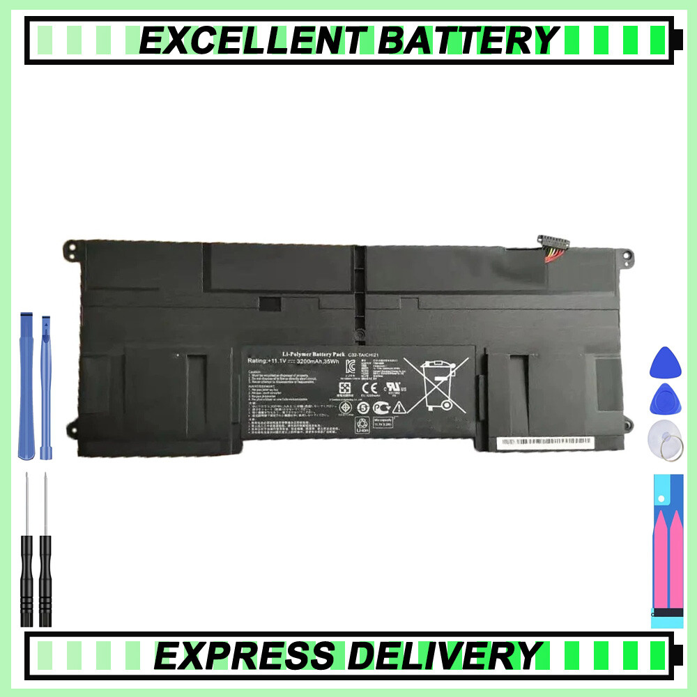 C32-TAICHI21 35Wh Battery for ASUS Ultrabook TAICHI21 TAICHI 21 C32-TAICHI21 