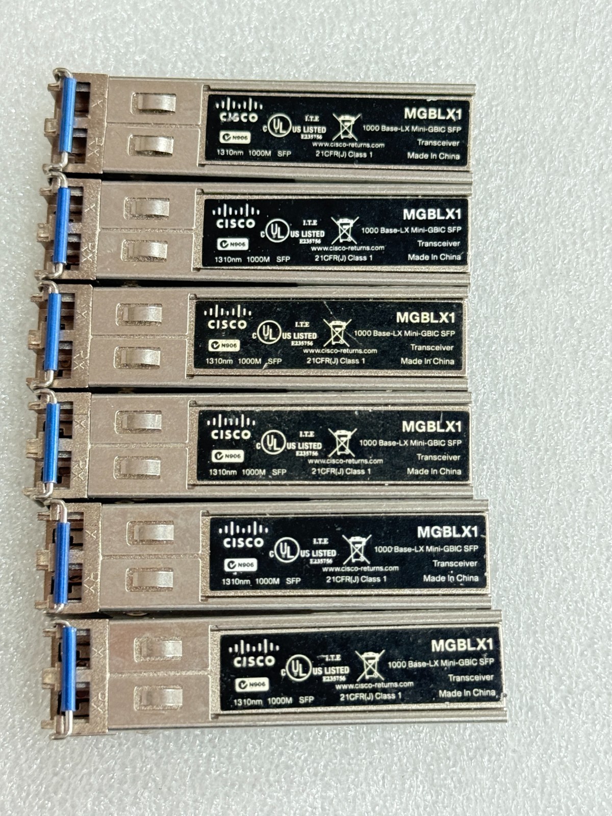 Genuine cisco MGBLX1 1000BASE-LX SFP 1310nm 1000m Multimedia Converter
