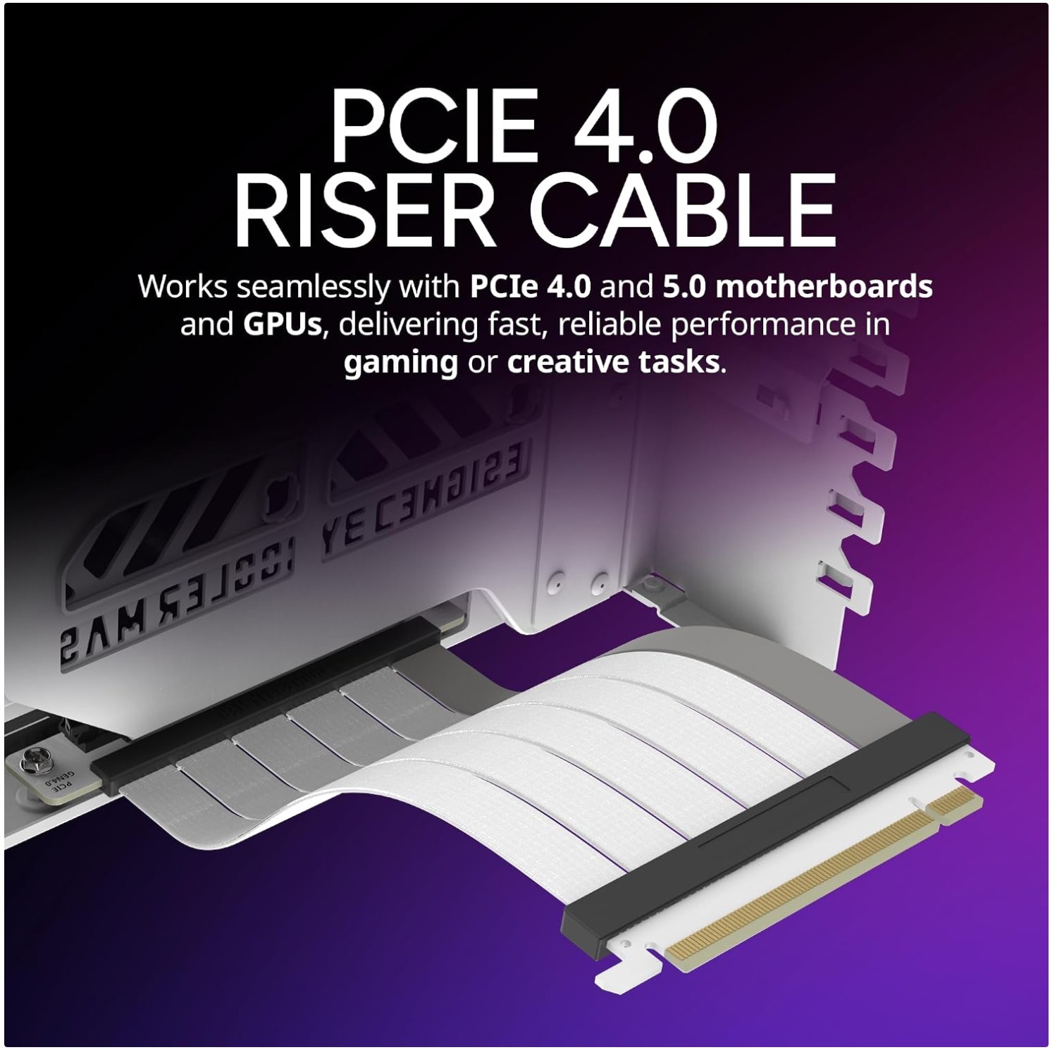 Vertical GPU Holder Kit V3 - PCIe 4.0/5.0, White