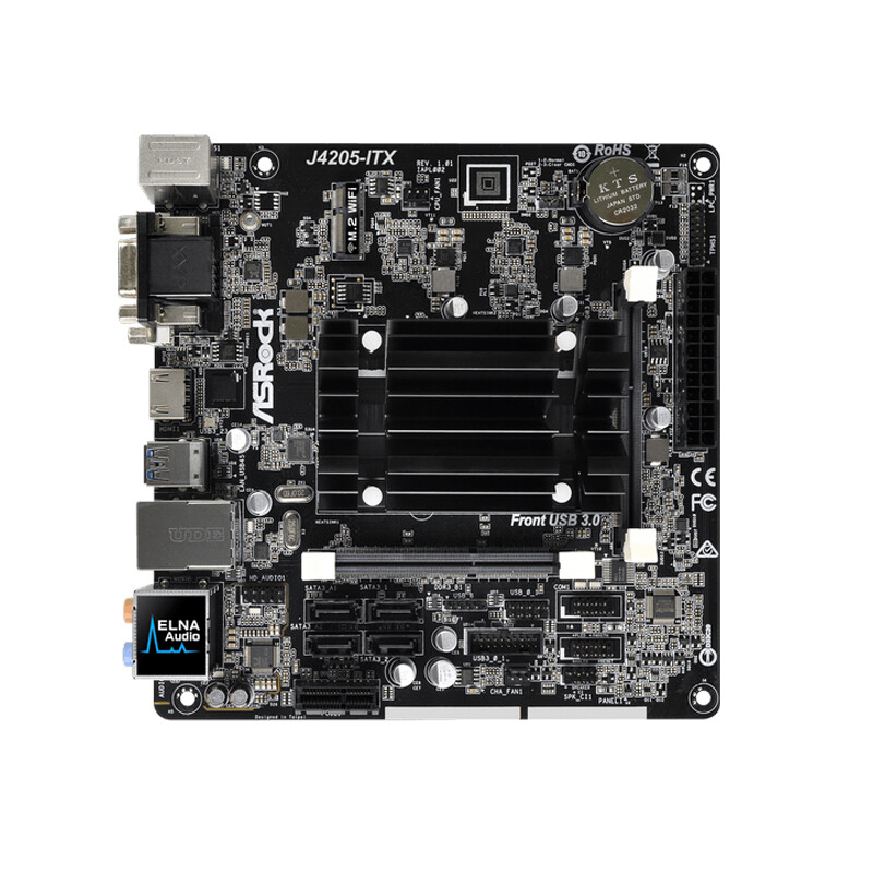 For ASROCK J4205-ITX motherboard M-ITX DDR4 8GB 4-core processor tested ok