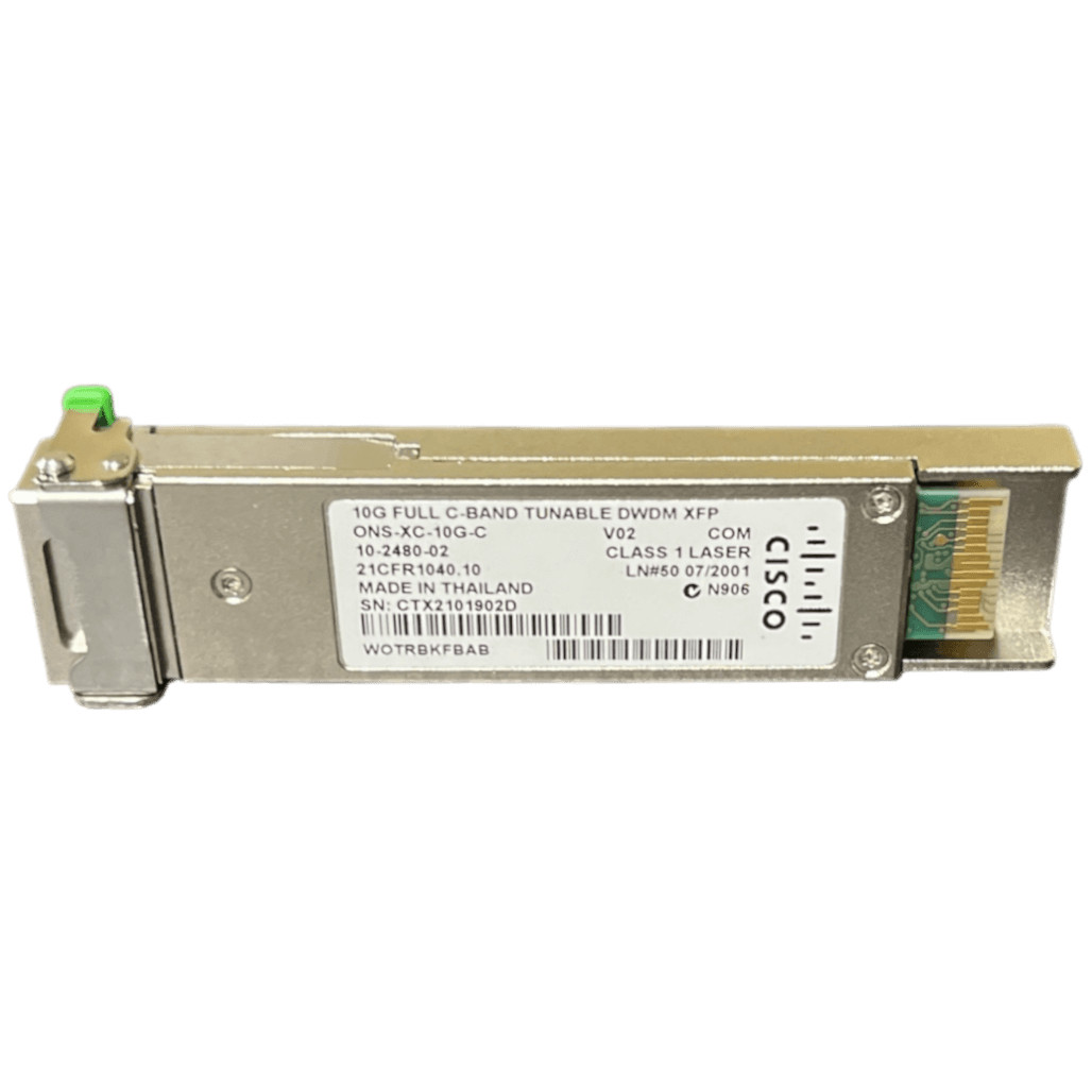 Cisco ONS-XC-10G-C 10GB BASE-DWDM 1565nm SMF DOM LC XFP Transceiver