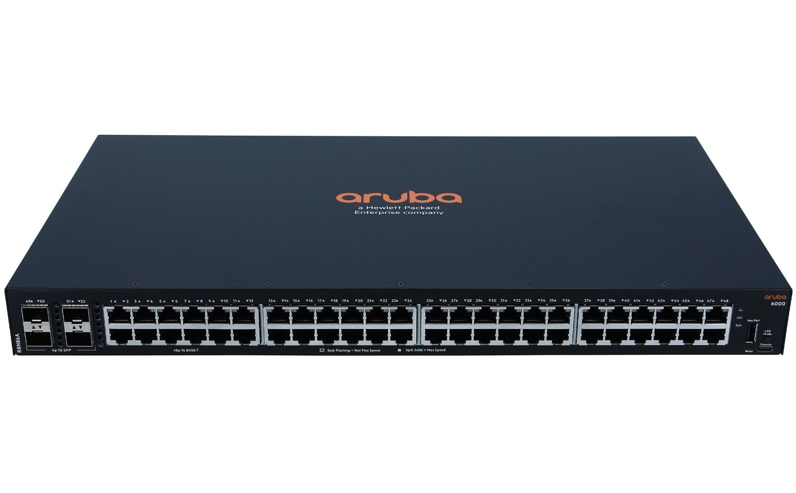 Aruba 6000 R8N86A 48G 4SFP Network Switch 48 Port Enterprise-class Layer 2