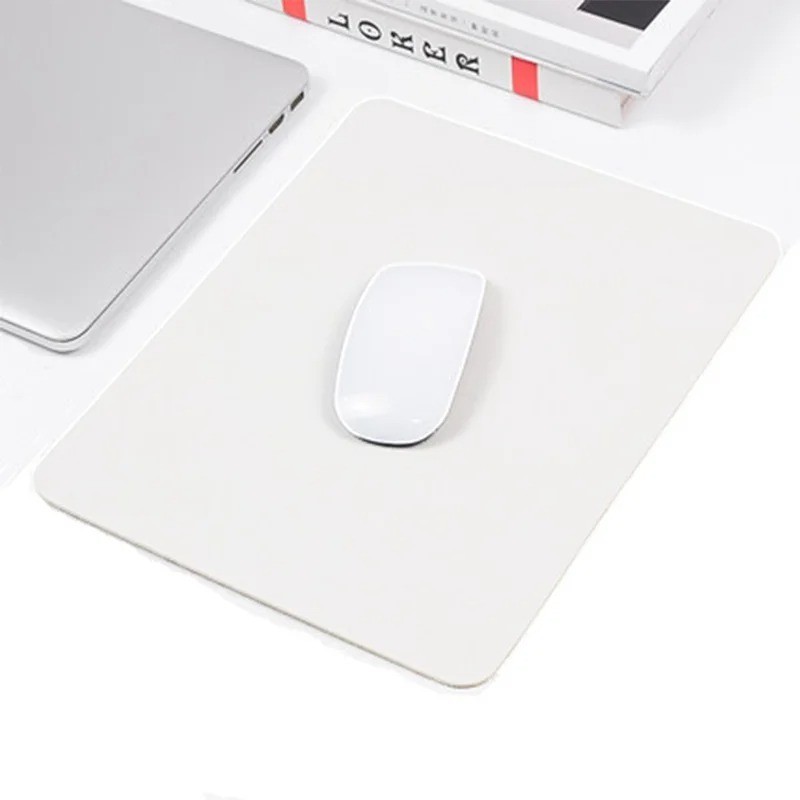 1 pc Small PU Leather Mouse Pad Non-Slip Waterproof Gaming Desk Mat for PC****