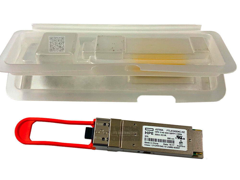 JG709A I Genuine HPE X140 40G QSFP+ MPO MM 850nm CSR4 300m Transceiver