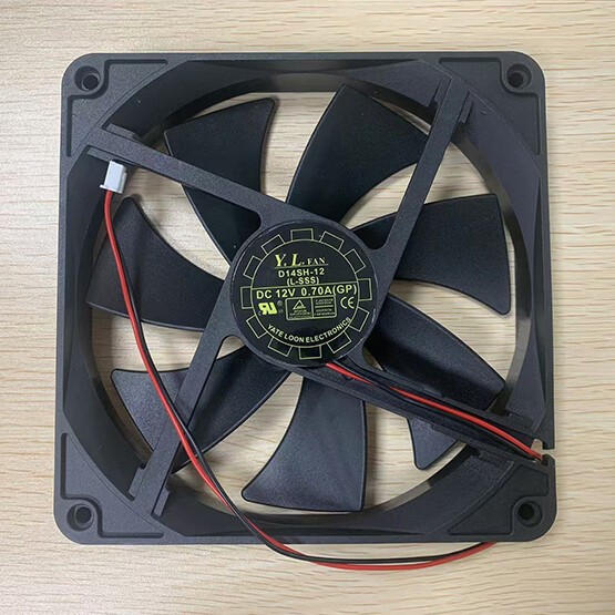 1PCS New Y.L.Fan D14SH-12 Cooling Fan DC12V 0.70A 14025 2Pin