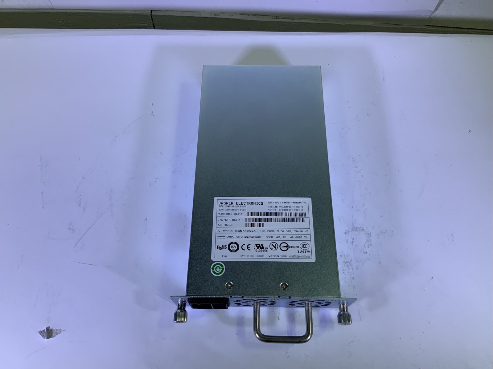 DELL N4R8Y POWERVAULT ML6000 350W POWER SUPPLY CM351-M1284-G - JJ A2E