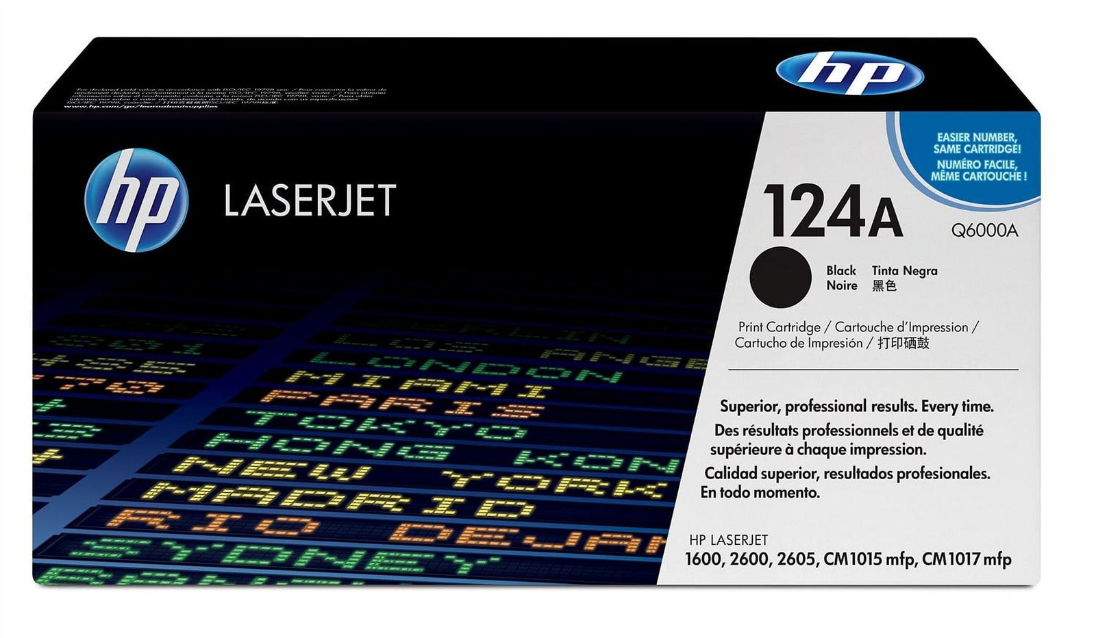 HP LaserJet Q6000A 124A Original Black Toner Cartridge 2 Pack 2500-Page New