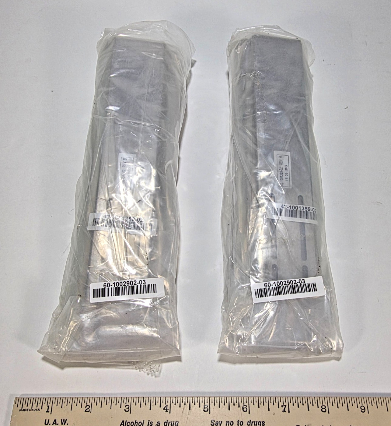 Lot of 2 Brocade 60-1002902-03 Rack Mount Brackets Rails Hardware
