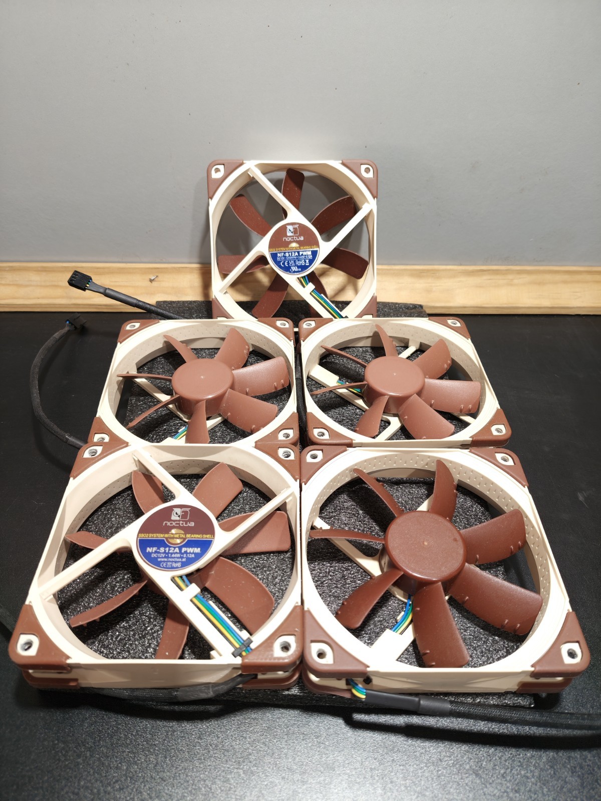 Noctua PWM Case Fan Lot 4-Pin 120mm NF-S12A NF-A9 NF-A9x14 NF-F12 redux