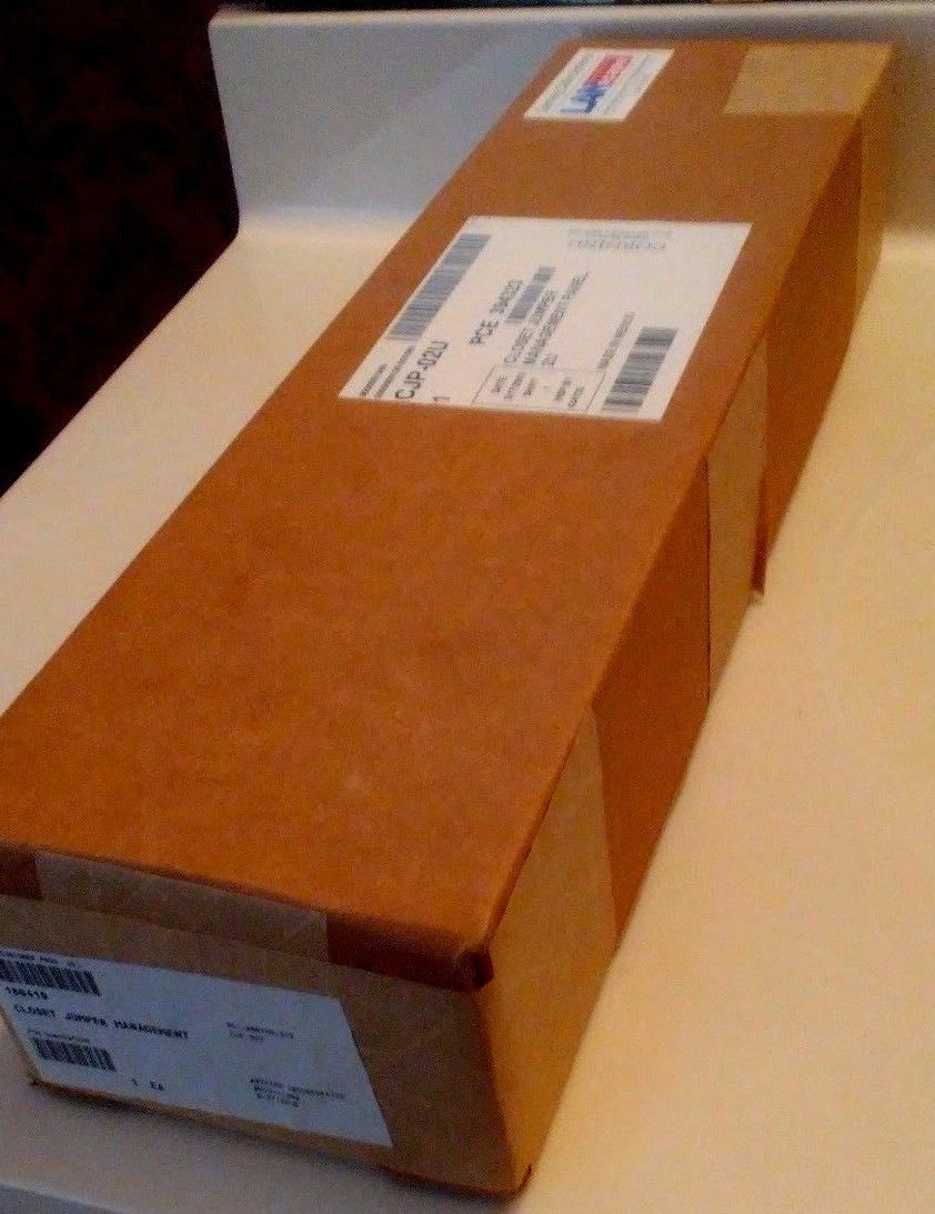 Corning (Siecor) LANscape CJP-02U Closet Jumper Management Panel 2U NEW 