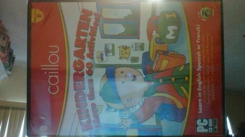 Cosmi 022787745172 Caillou Kindergarten - PC - CD-ROM - VERY GOOD
