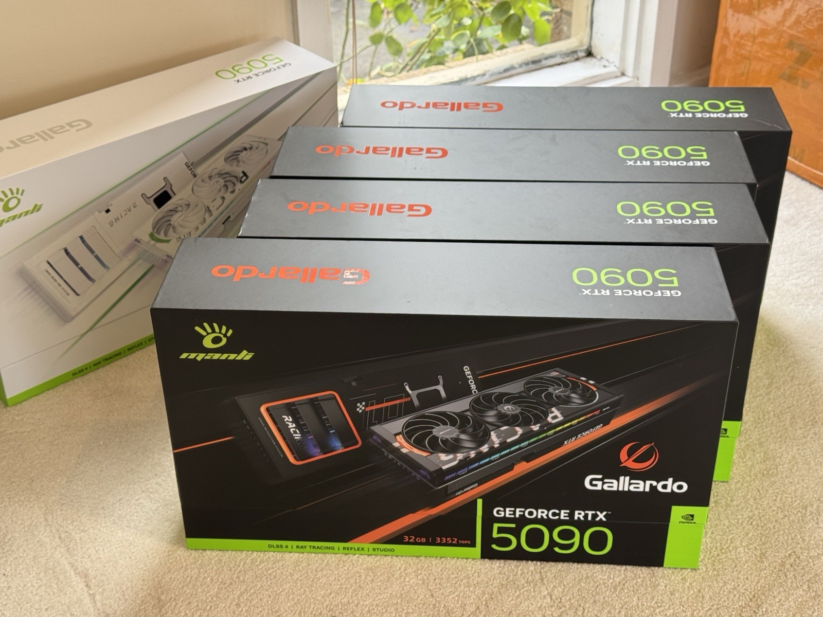 Manli Gallardo RTX 5090 cooler With PCB for parts only (AU Stock)