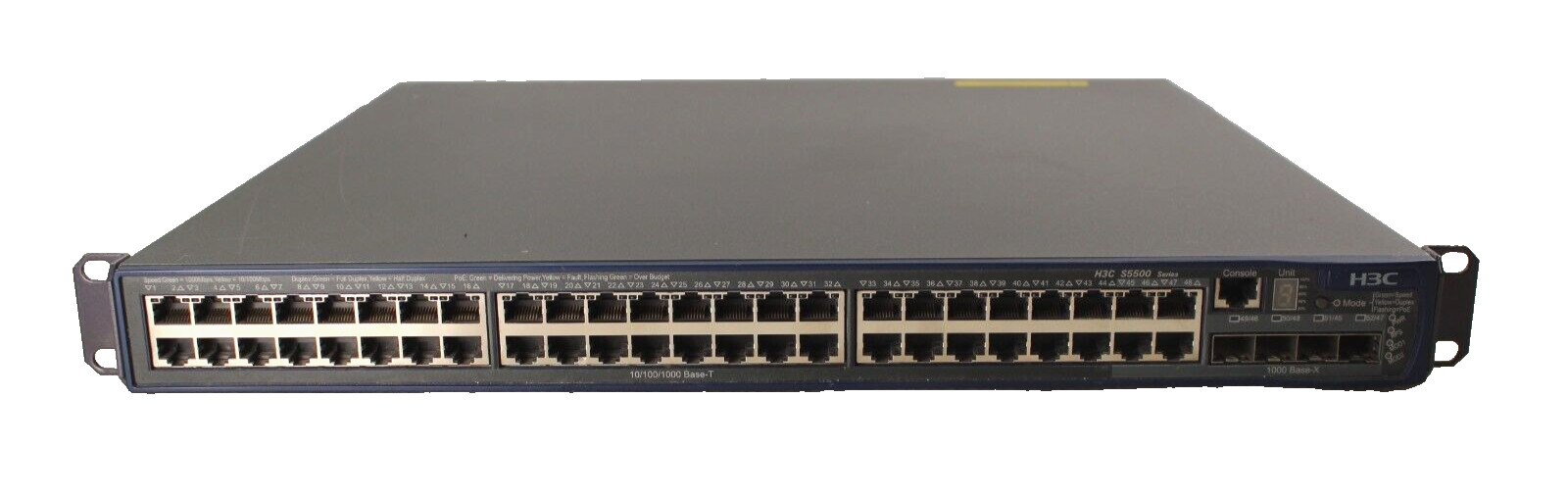 HPE H3C S5500 Series A5500-48G-PoE SI Switch 4-SFP Ethernet Switch JD372A