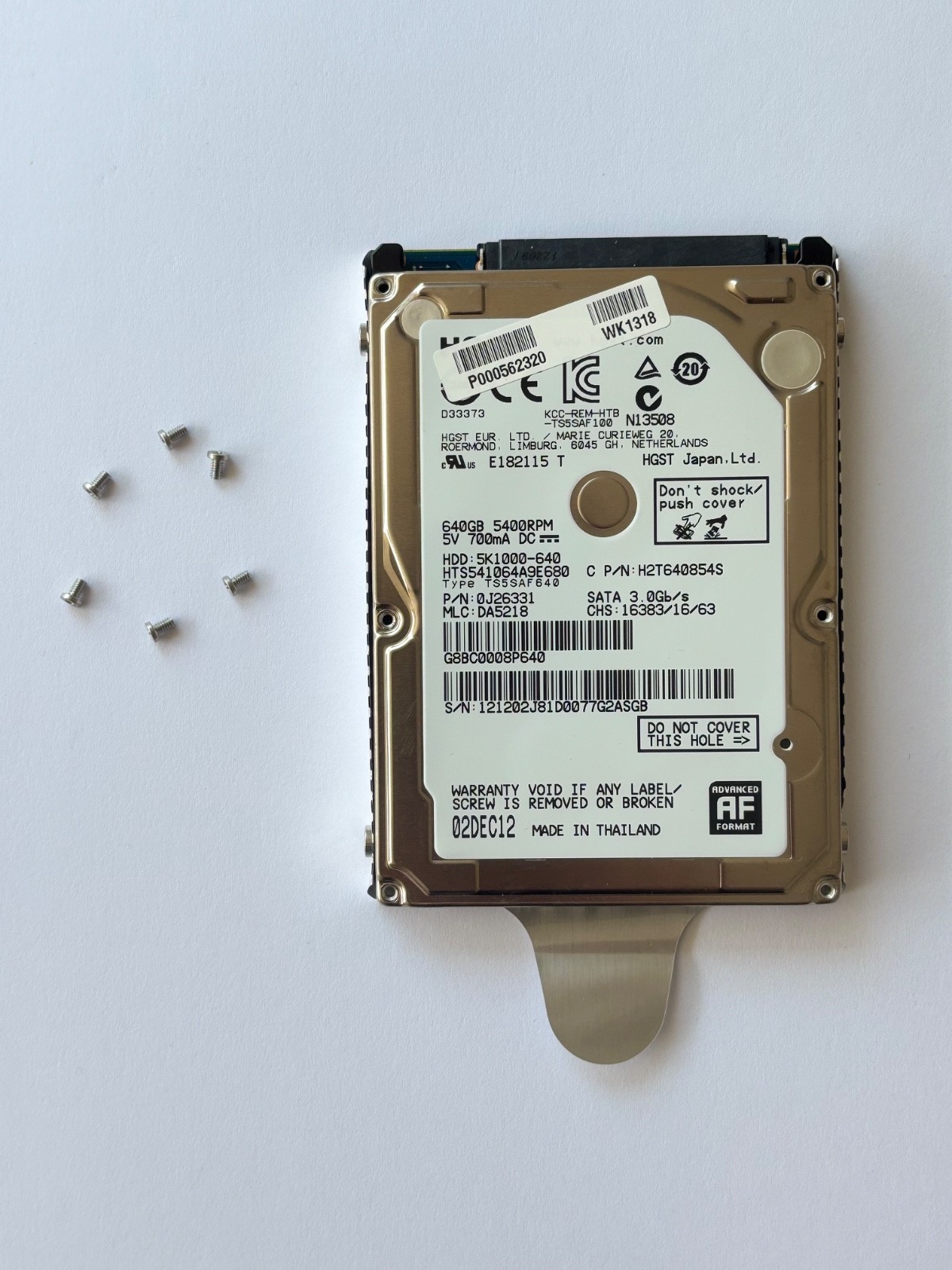 HGST hard drive 