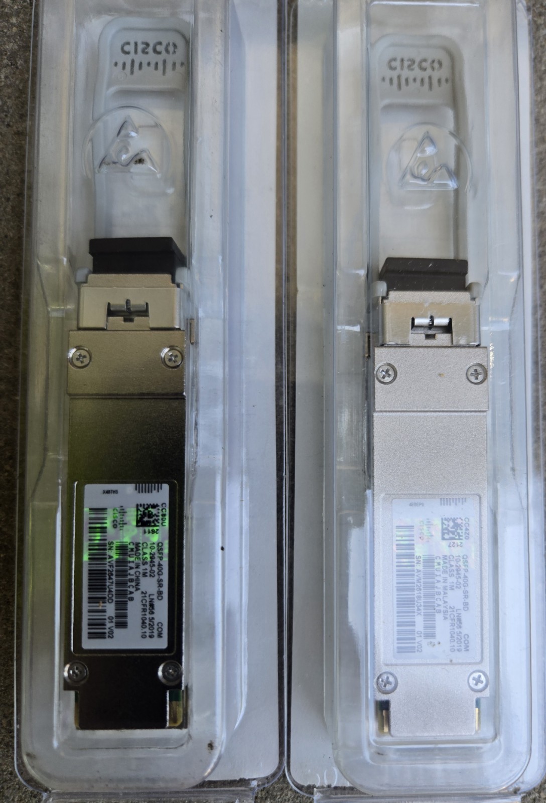Cisco QSFP-40G-SR-BD Modules 40G Brand New