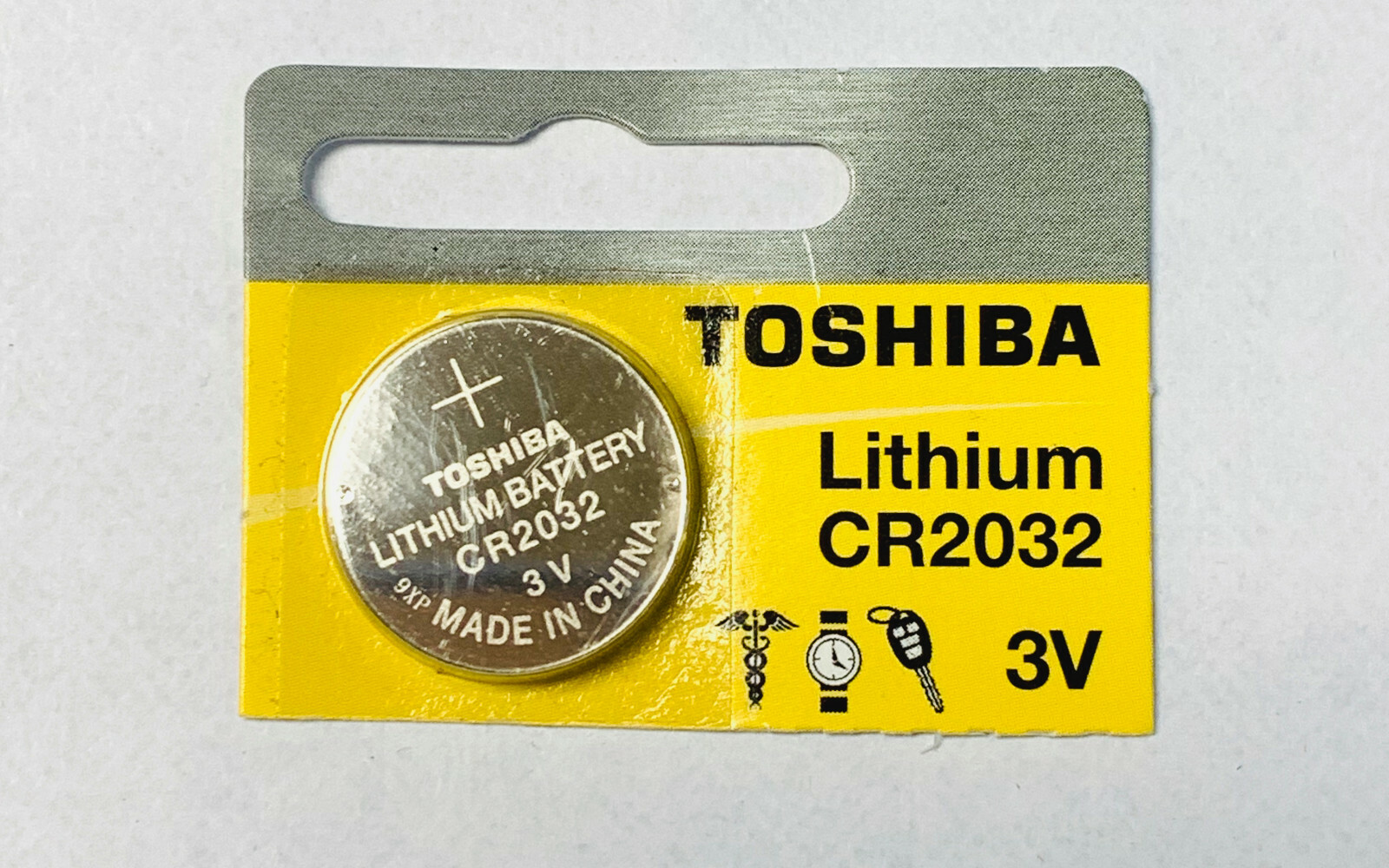 1 x New Original Toshiba CR2032 CR-2032 3V LITHIUM BATTERY BR2032 DL2032 Remote