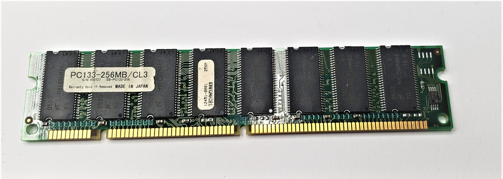 Emerson 256MB SDRAM Sync 133MHZ CL3 168-pin Memory Card B6986RAb SB-PC133-256