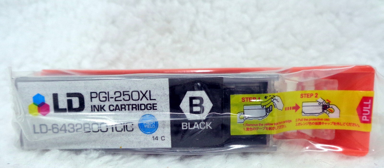 LD PGI-250XL Black Ink Cartridge #LD-6432B001CIC (NEW)