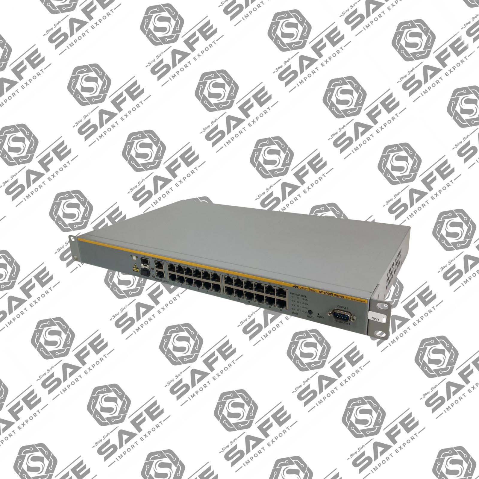 Allied Telesis AT-8000S/24 Network Switch 100-240V AC 1.5A 50-60Hz 24Port