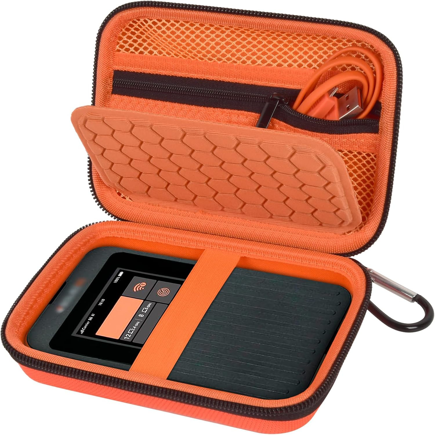 Hard Case Compatible with SIMO Solis 5G/ for Pro 5G WiFi Mobile Hotspot, Travel