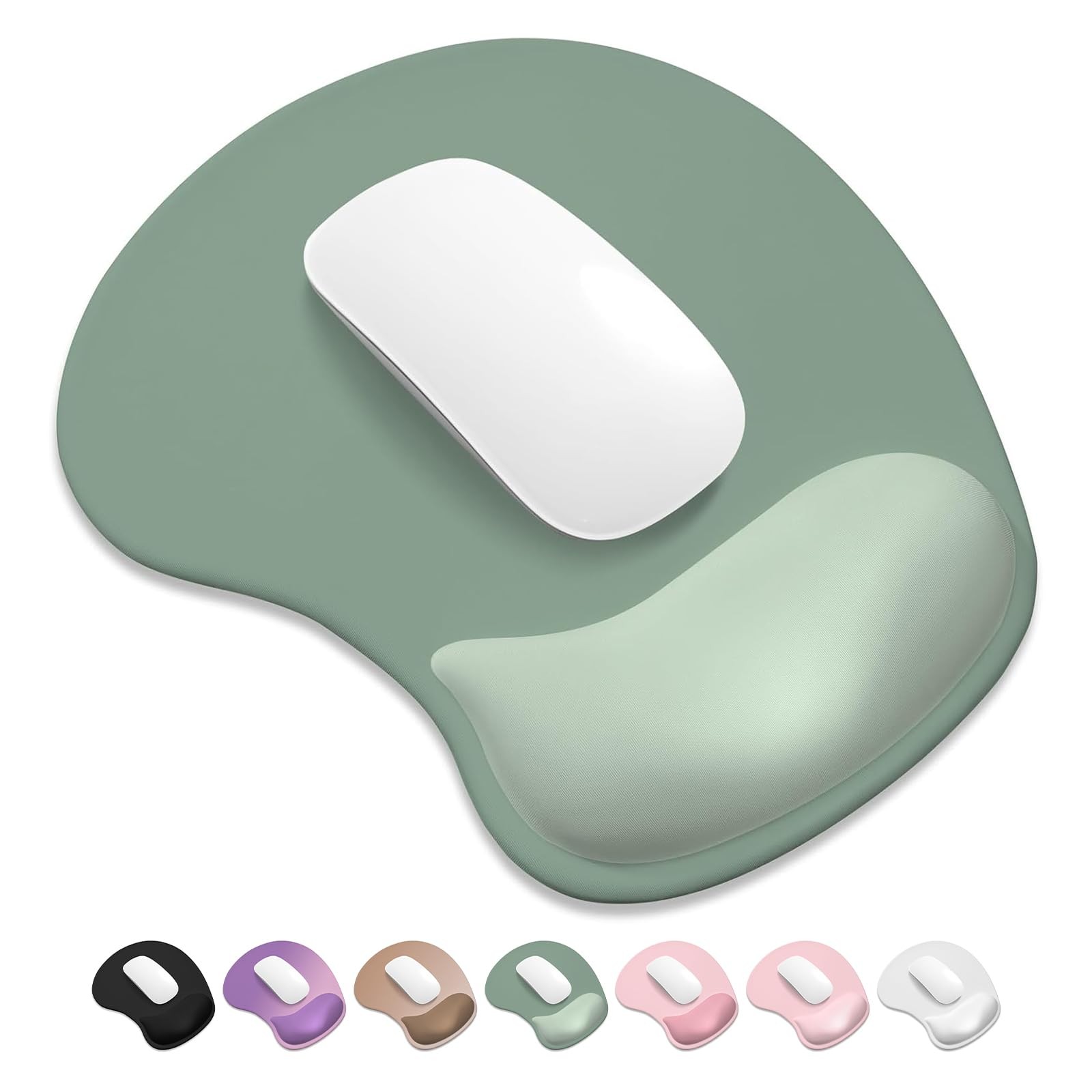 Ergonomic Pad, Cushioned Wrist Rest, Non-Slip Base, Smooth Surface, with All ...