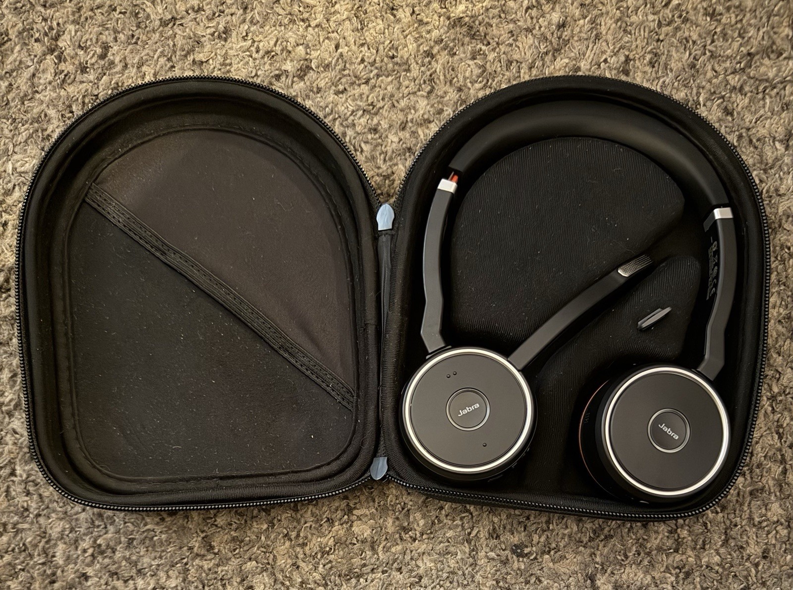 Jabra Evolve 75 Wireless ANC Headset + Case USB Dongle HSC040W