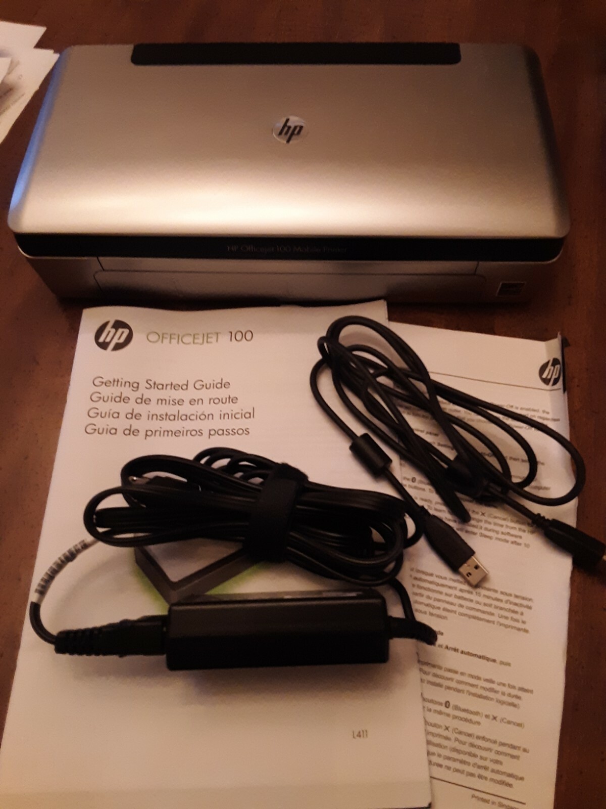 HP Officejet 100 Mobile Wireless Bluetooth Printer  opened box