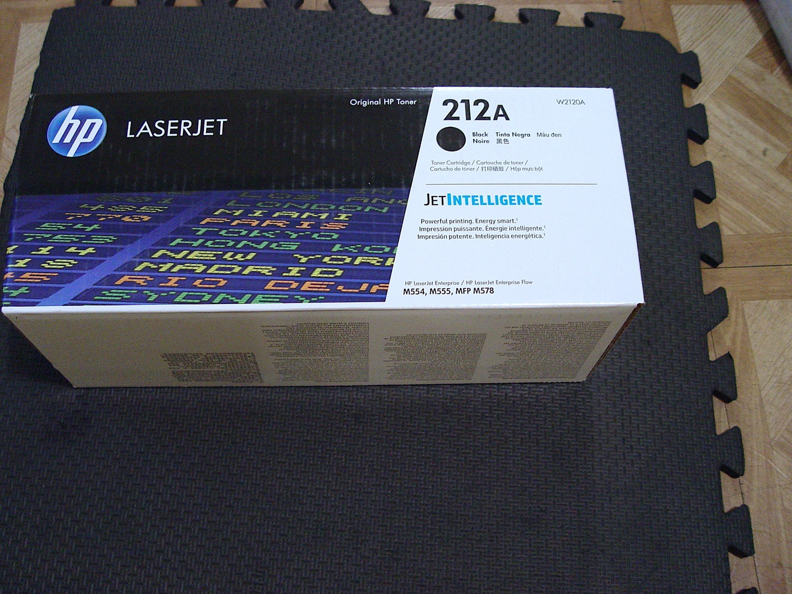 HP 212A Black LaserJet Toner Cartridge(W2120A)_New & Sealed