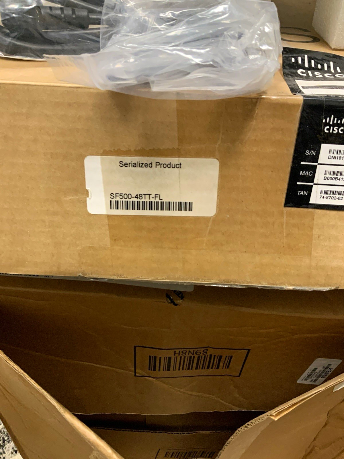 Cisco Small Business SF500-48 48-Port 10/100 Layer 2 Managed Rack Switch