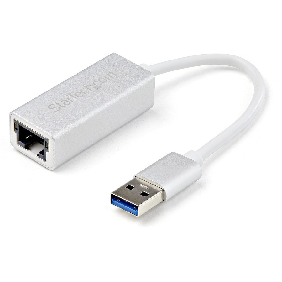 StarTech USB 3.0 to Gigabit Network Adapter - Silver - Sleek Aluminum Design
